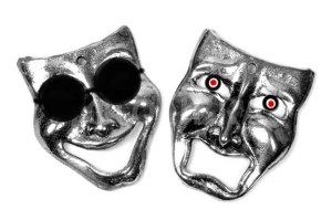 Comedy Tragedy masks - Symbolic represe