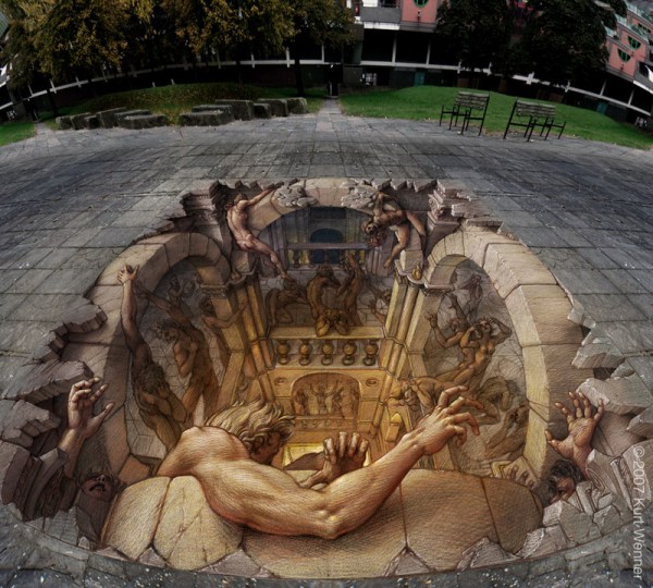 StreetArt1.Kurt Wenner