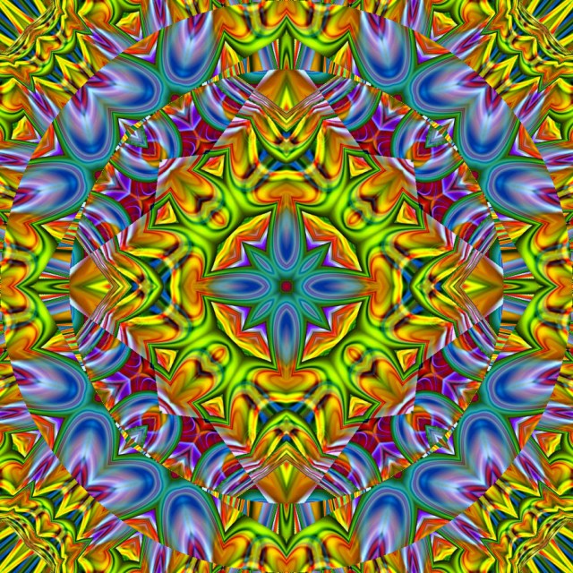 Kaleidoscope_Dandelions_by_TastesLikePurple