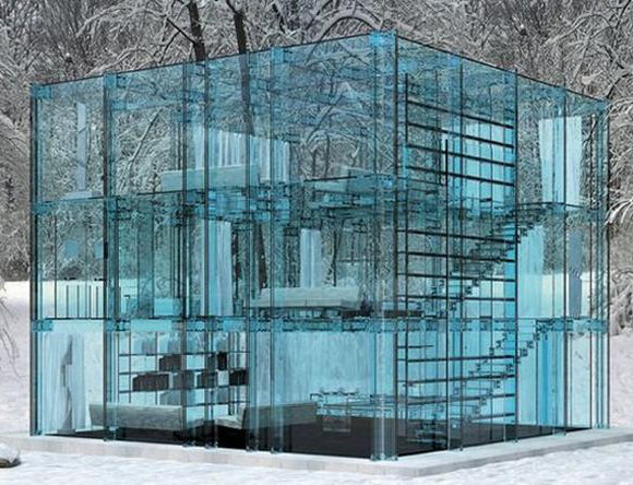Unique-Glass-House-from-Carlo-Santambrogio-and-Ennio-Arosio3-580x444