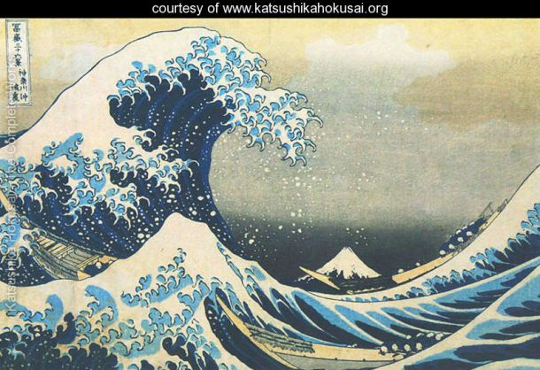 Mount-Fuji-Seen-Below-a-Wave-at-Kanagawa-large